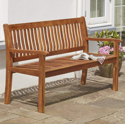 Garden Gear Acacia 3 Seater Rowena Garden Bench